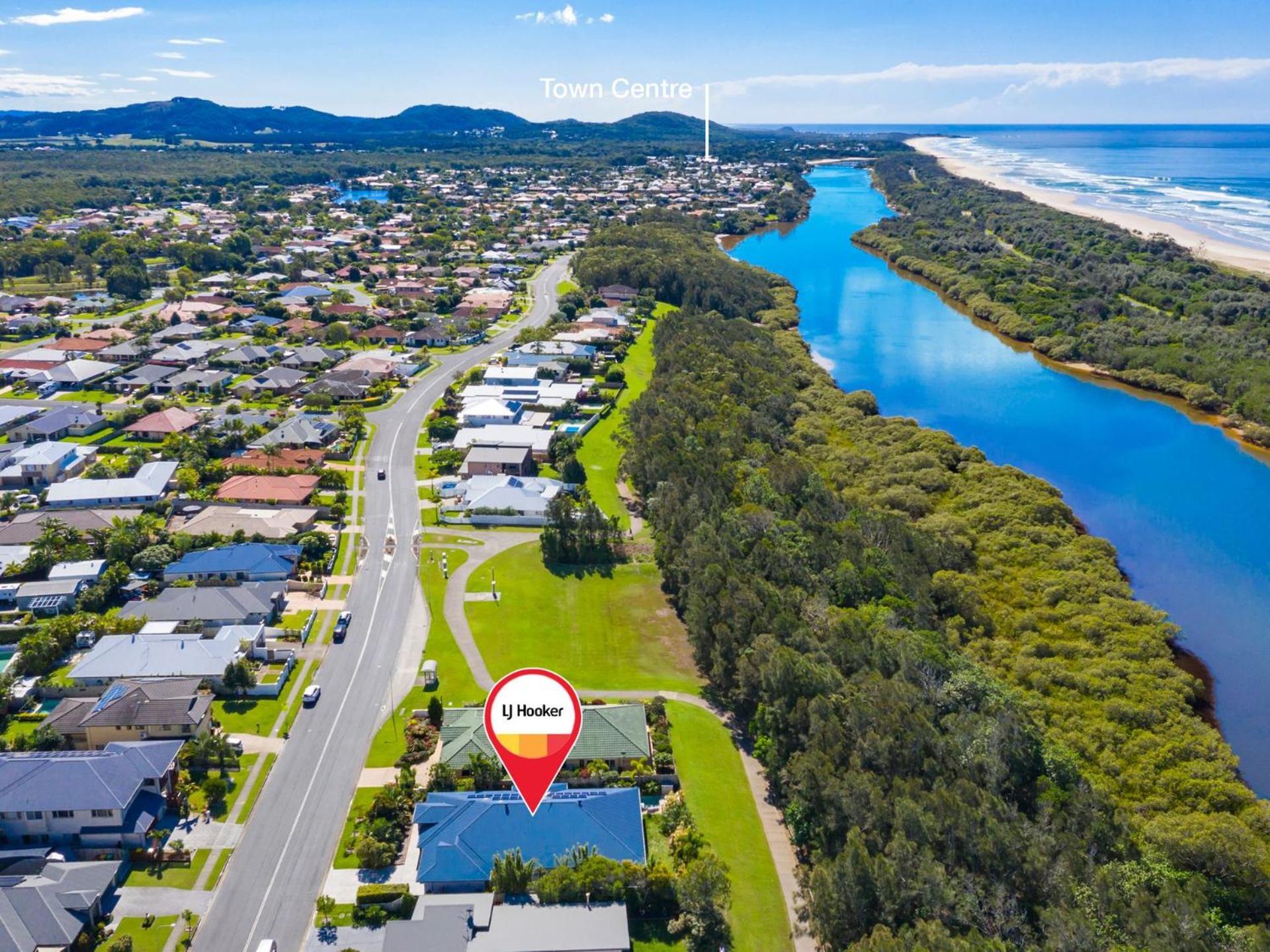 Black Rock Beach House With Pool Pottsville Luaran gambar